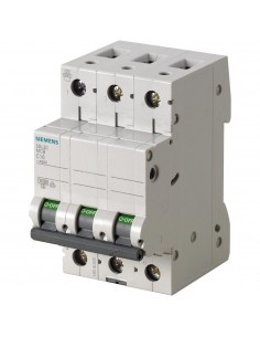 Siemens 5sl3350-7mb Termica   Din Trip  63a. 4.5ka. Curva. C  (5sx1363-7) 2